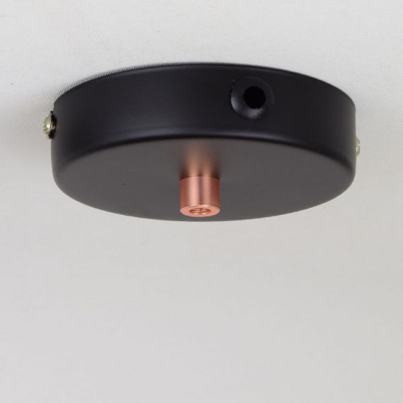 Schwarze Pendelleuchte dänisches Design