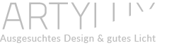 Artylux - Ihr Fachhändler für zeitgemäße Designleuchten aus Europa.
