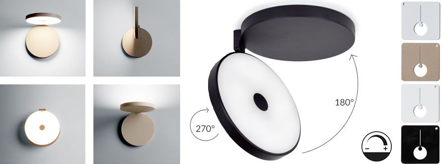 OLIMPIA Innovative LED Decken- oder Wandleuchte