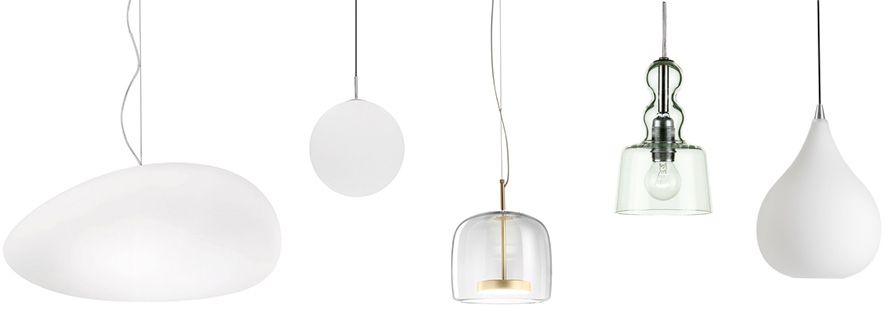 Glas-H�ngeleuchten