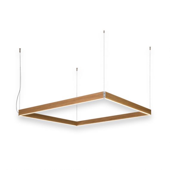 ESPADA LED pendant light in rectangular shape