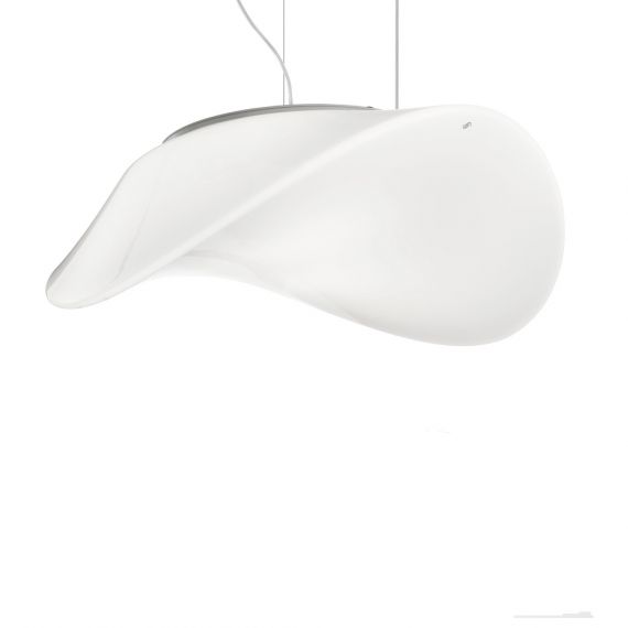 Mundgeblasenes Leuchtenglas mit  56 cm.