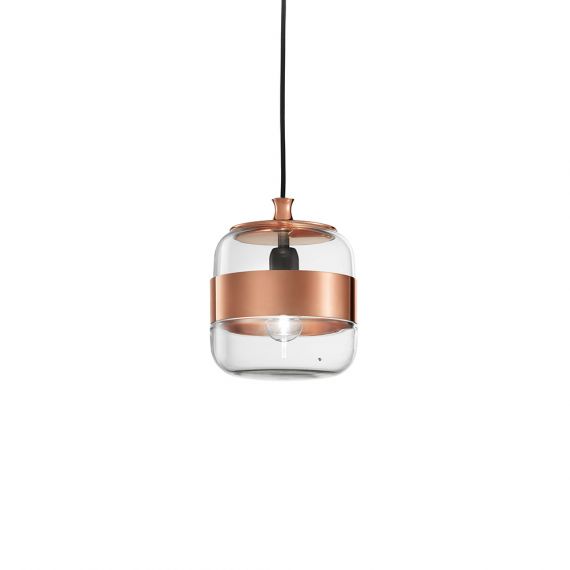 FUTURA Small glass pendant light