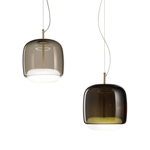 JUBE Timeless Italian LED glass pendant light with diffuser