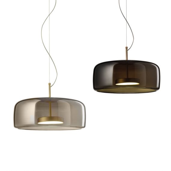 JUBE Timeless large LED glass pendant light from Italy