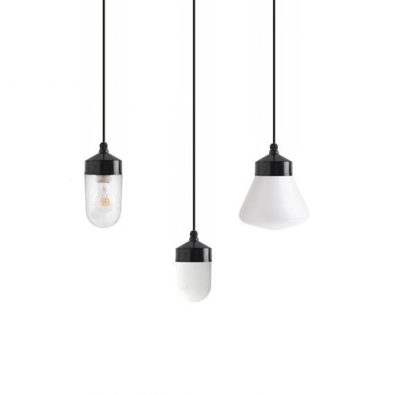 MOKA pendant lamp with bakelite holder