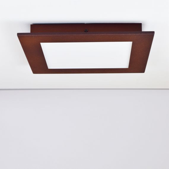 WINDOW Flache, quadratische LED Deckenleuchte