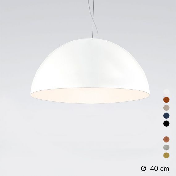 AMEDEO Halbkugel Pendelleuchte mit 40 cm Durchmesser