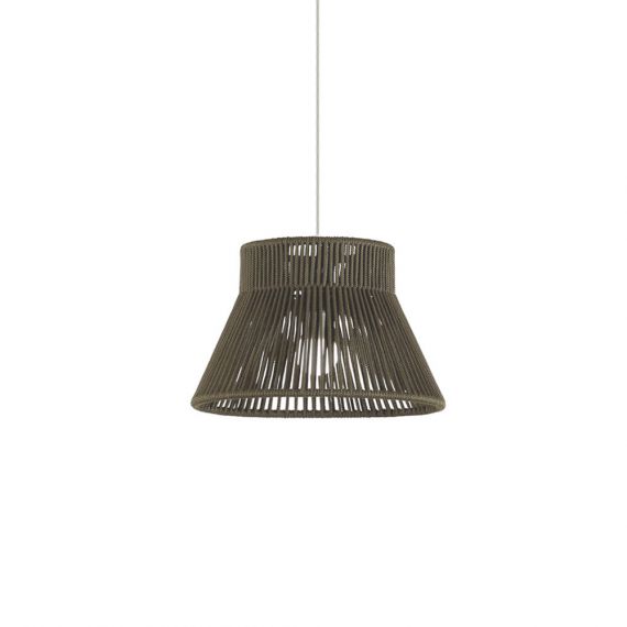 KORA M pendant light with colored shade