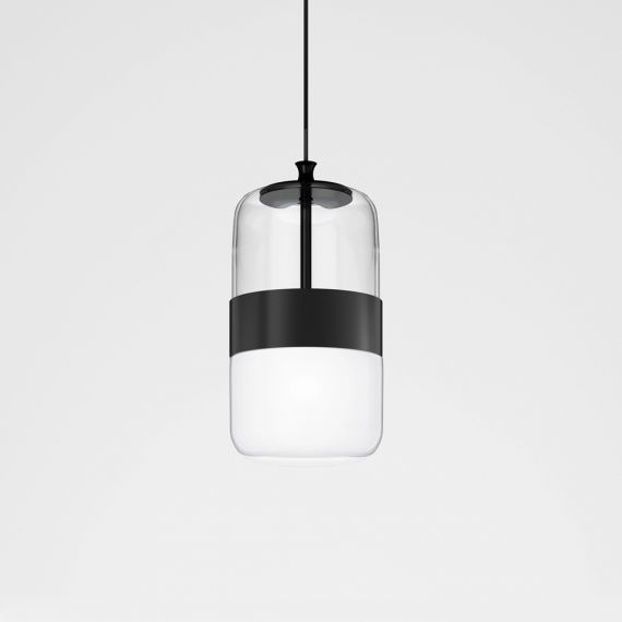 FUTURA Long glass pendant light