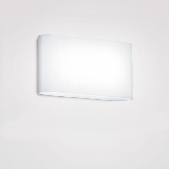 LOOP Wandleuchte Opalglas lnglich