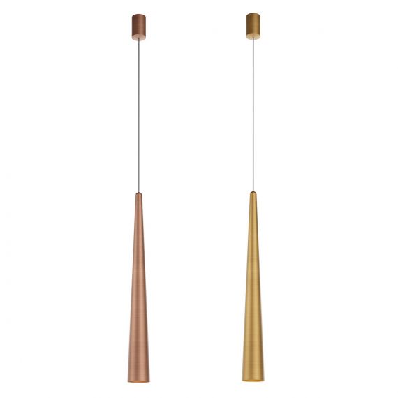 ANGOLA Lange Pendelleuchte