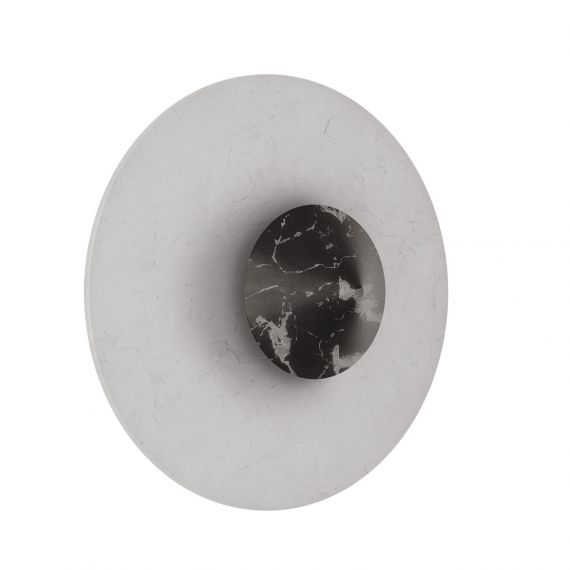 MARBLE Flache Wandleuchte Marmor-Alabaster