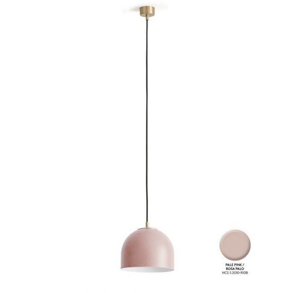 NENA spanische Pendelleuchte mit Rosa Metallschirm � 20cm