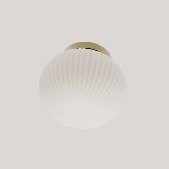 IRZO Moderne Design-Deckenleuchte mit Opalglas