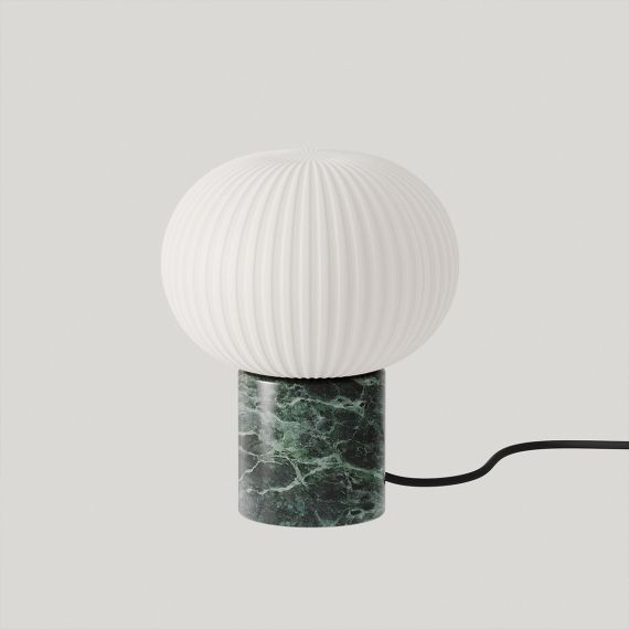 IRZO Moderne Tischleuchte mit Opalglas