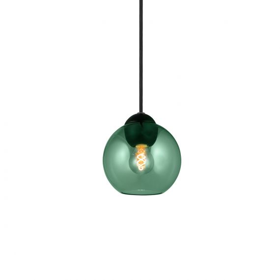 BACCIO Pendelleuchte mit g�nem Glas - Sonderangebot