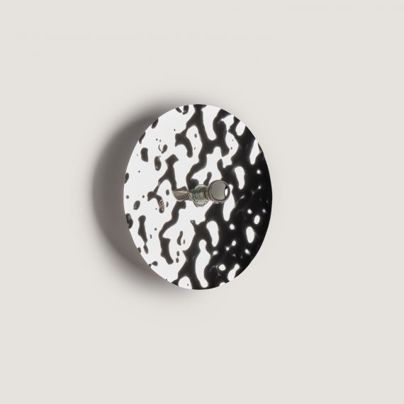 MOON Dekorative Wandleuchte Chrom