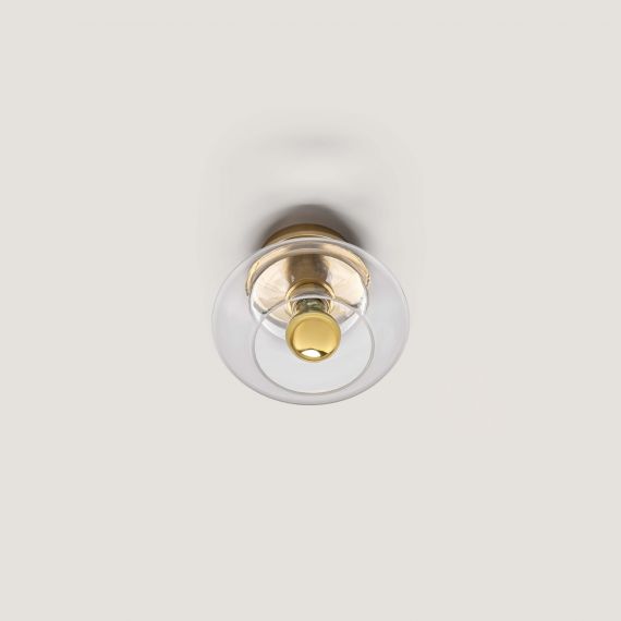 VITREE Elegante Glas-Deckenleuchte