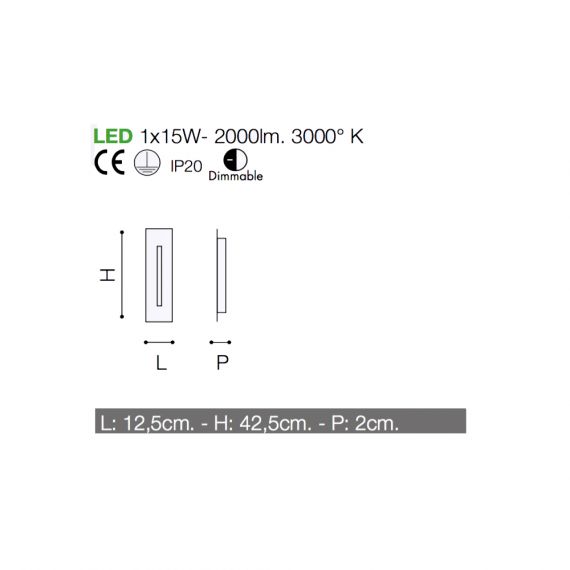 SMALL mit 42,5 cm Lnge.