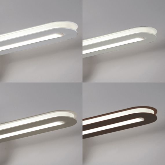 Oberflchen-Farben der LED Deckenleuchte.