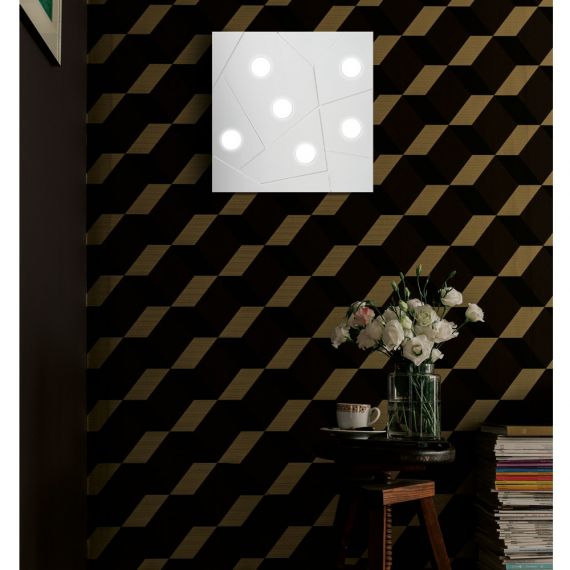 Modulares Deckenleuchten-System mit 1–6 Lichtquellen