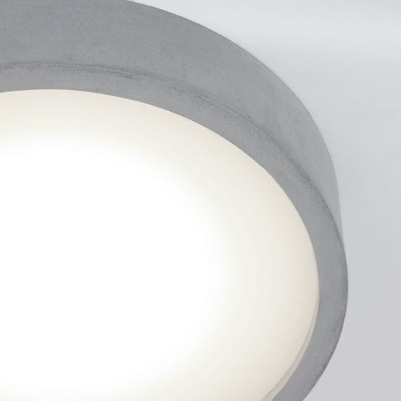 Schlichtes Design aus dem bestndigen Material Beton.