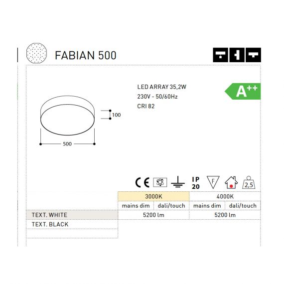 Hochwertige, dimmbare LED Deckenleuchte