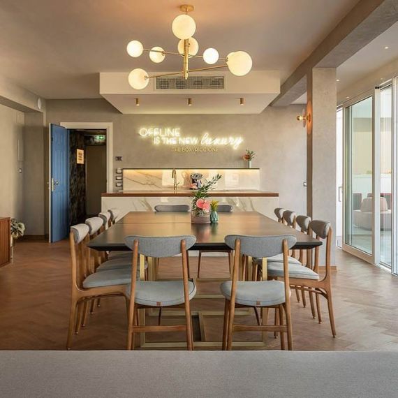 Molekül Lampe oder Sputnik Lampe Messing/Schwarz