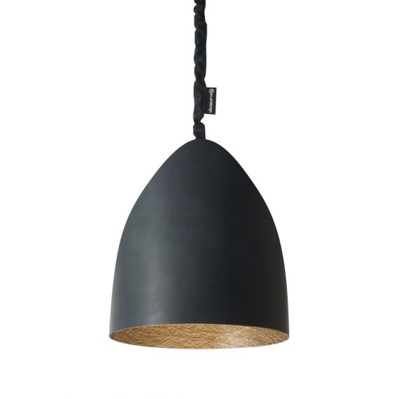 FLOWER S LAVAGNA pendant light with blackboard lacquer