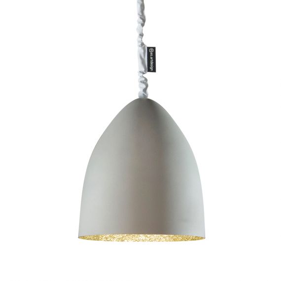 FLOWER S CEMENTO pendant light with cement finish