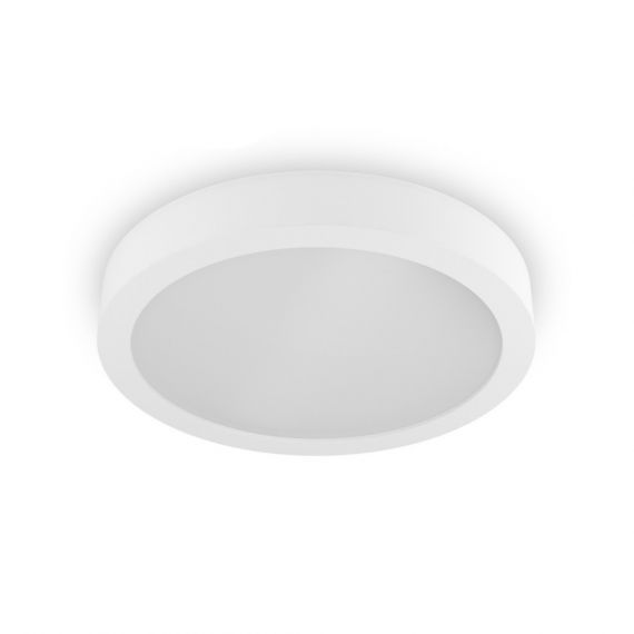 IDA Round, flat ceramic ceiling light