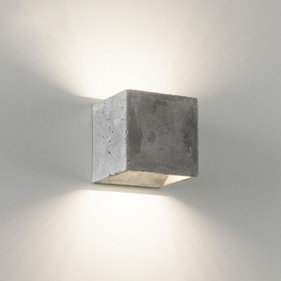 BUCI wall light made of lightweight concrete