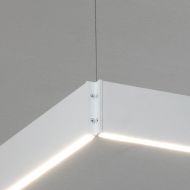 ESPADA LED pendant light in rectangular shape Hochwertig verarbeitet.