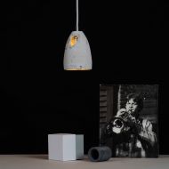 PHOEBE EROSION Beton Pendelleuchte Beton-Leuchte im rustikal-vintage Look.