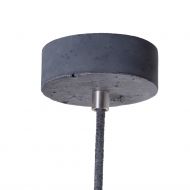 PHOEBE EROSION Beton Pendelleuchte Deckenbaldachin aus Beton.