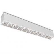 LOLO 12 Lnglicher Deckenspot aus keramischen Material Lnglicher Deckenspot aus Keramik mit 12 Brennstellen.