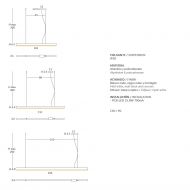 LINEA Lange schmale LED Linien-Pendelleuchte Abmessungen der langen Hngeleuchte.