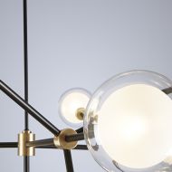 NABILA Modern 10-light chandelier Hochwertige Italienische Fertigung.