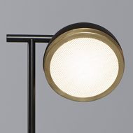 MOLLY Exklusive Design-Stehleuchte Italienische Stehleuchte mit halbrundem Schirm.