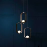 FILIPA 3-flammige Design-Hngeleuchte Lichtobjekt fr modernes Interieur