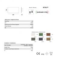 BERN Architektonische Au�enwandleuchte Wandlampe f�r Aussen.