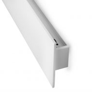 BRANCO Long wall light with LED up- and downlight Sehr flache LED Wandleuchte fr indirekte Beleuchtung.