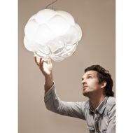 NUVOLA Glas-Hngeleuchte aus Italien Faszinierende Farb- und Formkontraste der Hngeleuchte.