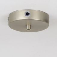 BUENA VISTA kleine Skandinavische Pendelleuchte Deckenbaldachin aus Metall mit seitlichem Auslass.