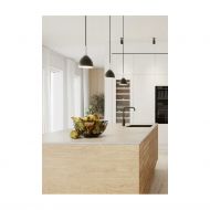 BUENA VISTA kleine Skandinavische Pendelleuchte Schlichte Metall-Pendelleuchte ber der Kcheninsel.