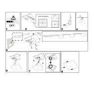 FLAT Flache LED Deckenleuchte Installationsanleitung - Aufputzmontage.