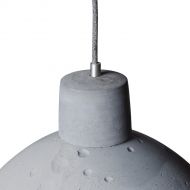 TRIOLA CONCRETE 3 Beton-Hngeleuchte Detailansicht der einzigartigen Oberflche.