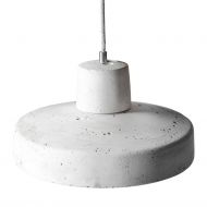 TRIOLA CONCRETE 2 concrete pendant light Einzigartige Betonstruktur - hier Farbton 