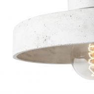 TRIOLA CONCRETE 2 concrete pendant light Gute bestckt: Lampe LED Filament. (Nicht im Lieferumgang)